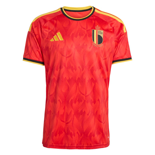 adidas Men's Belgium World Cup 2026 Home Jersey Red/Gold