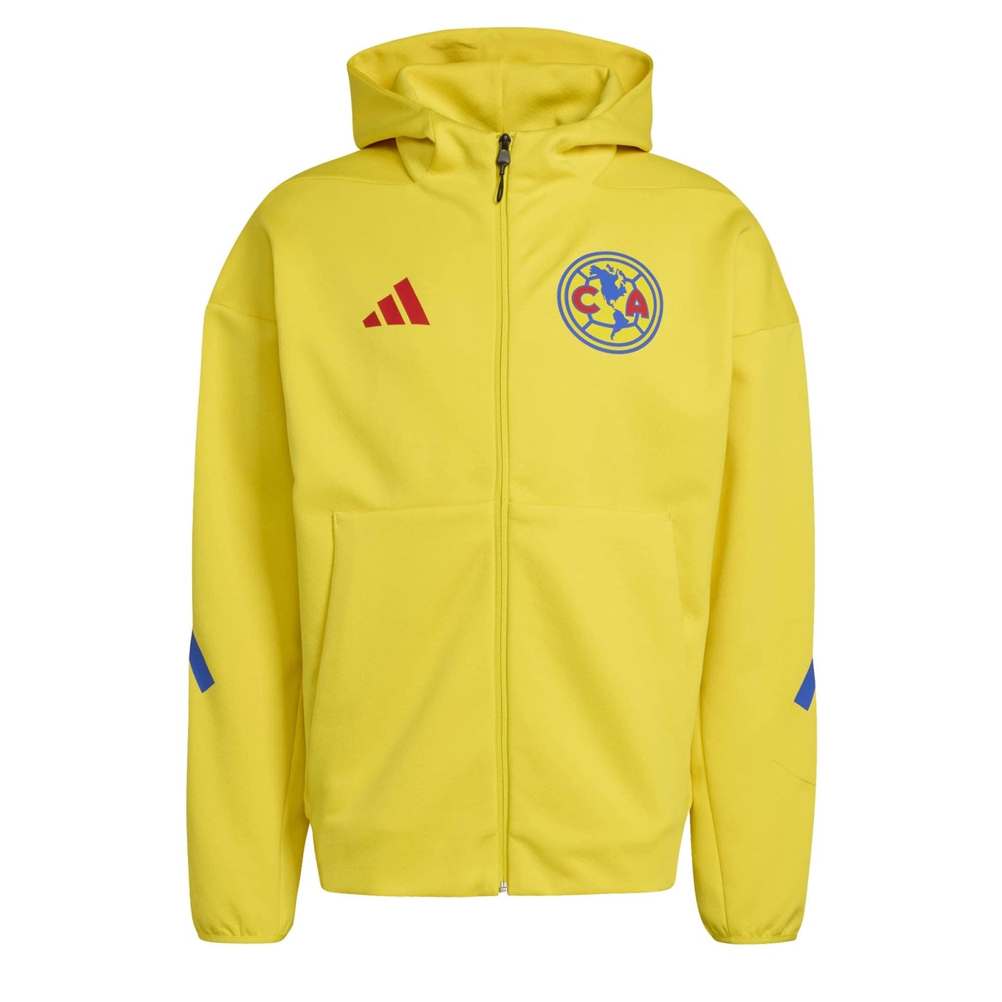 adidas Men's Club America 2025/26 Anthem Jacket Yellow