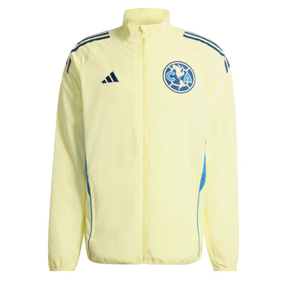 adidas Men's Club America Presentation Jacket Team Yellow