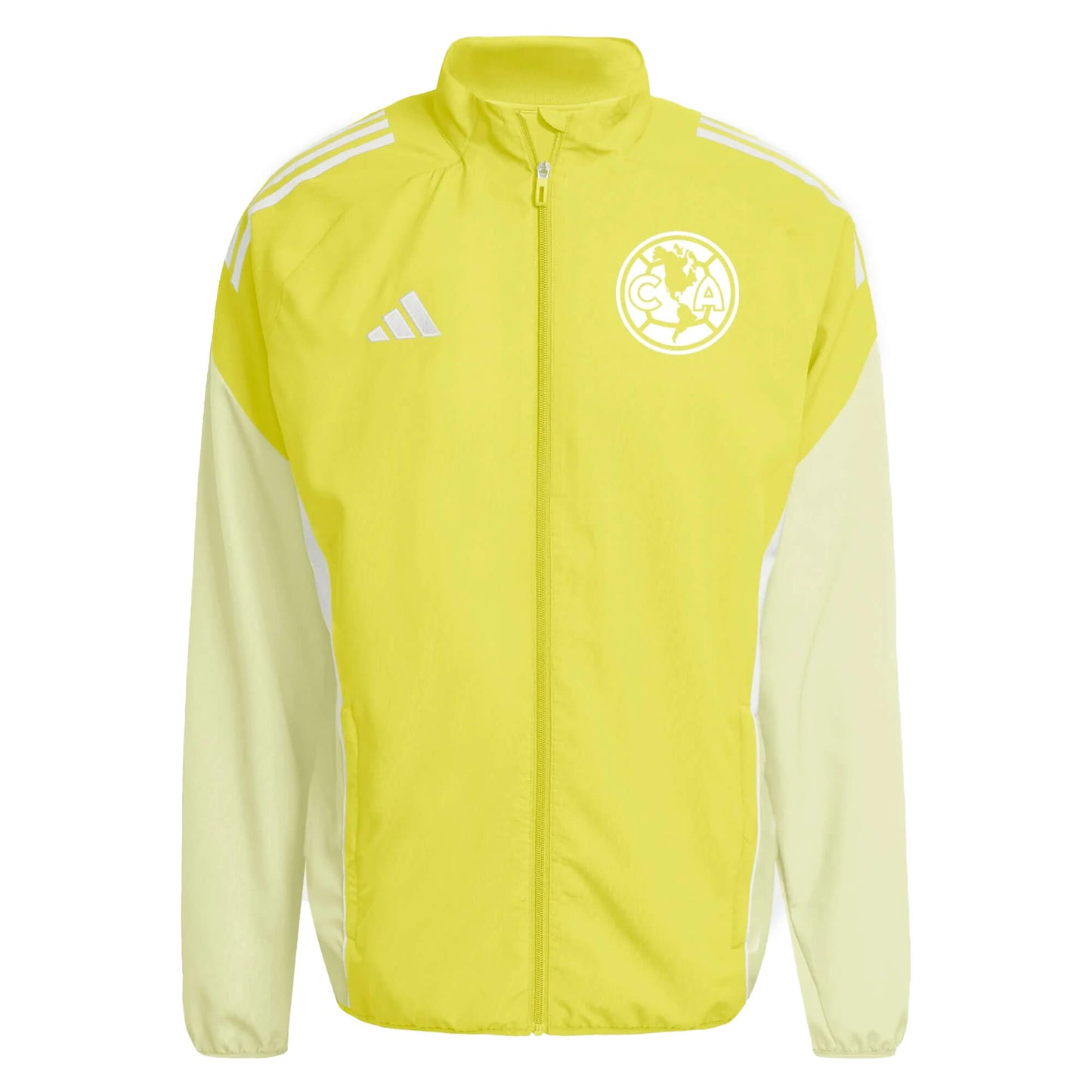 adidas Men's Club America Tiro 25 Competition Presentation Jacket Team Yellow