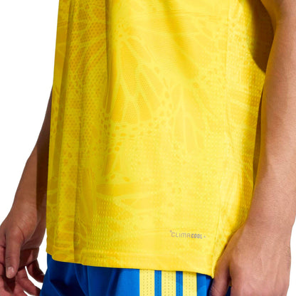 adidas Men's Colombia World Cup 2026 Authentic Home Jersey Yellow