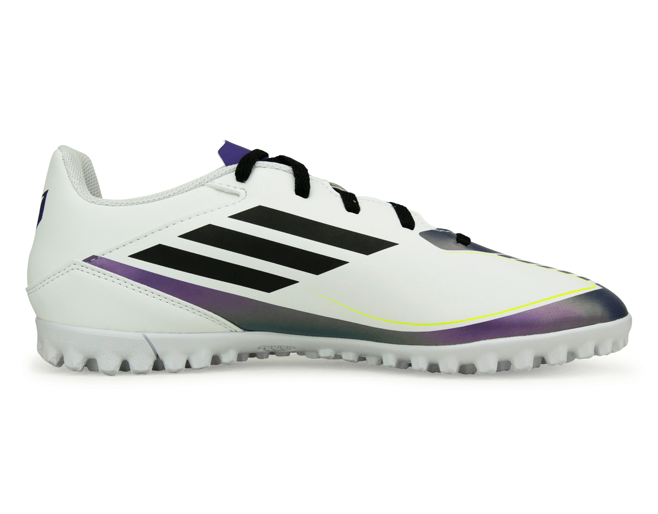 adidas Men's F50 Club Messi TF White/Black/Purple