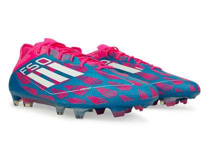 adidas Men's F50 Elite FG Blue/White/Pink