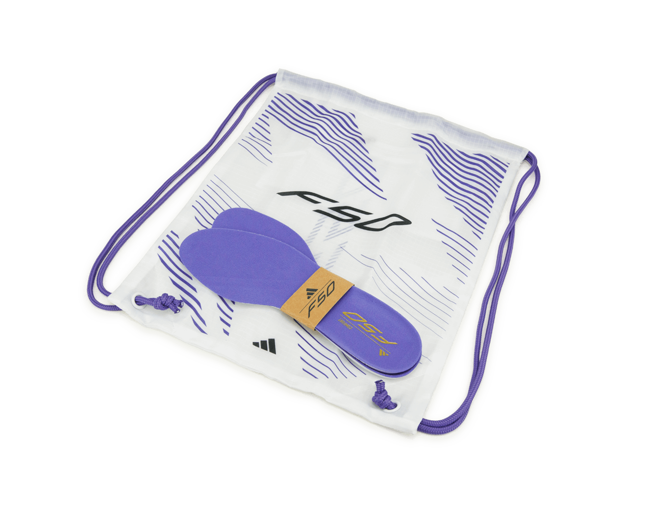 adidas Men's F50 Elite FG White/Black/Gold