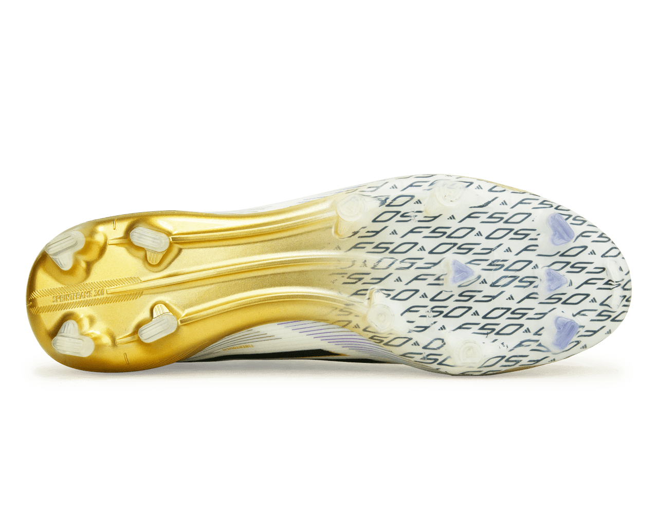 adidas Men's F50 Elite FG White/Black/Gold
