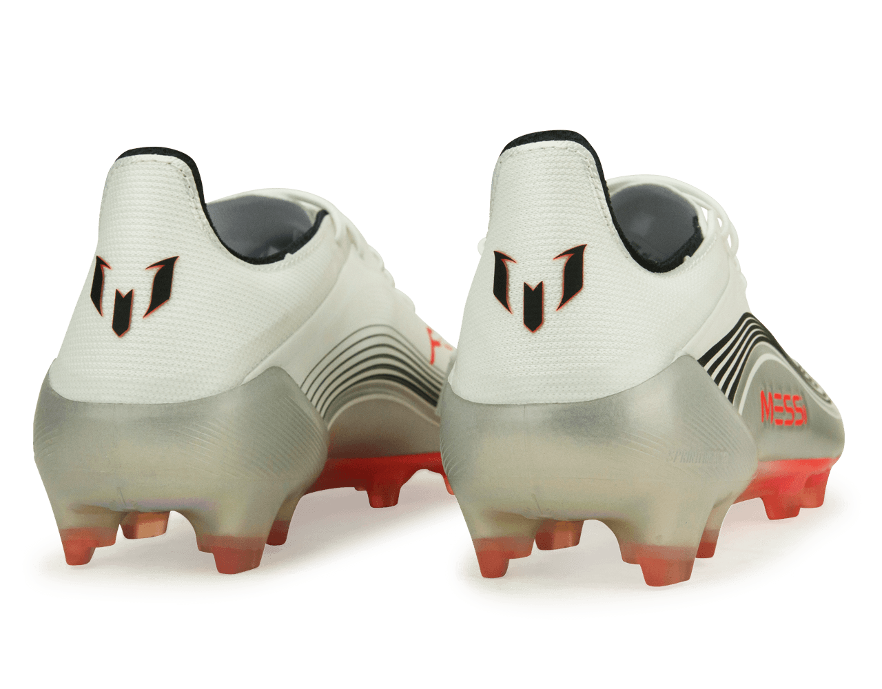 adidas Men's F50 Elite Messi FG White/Red/Silver