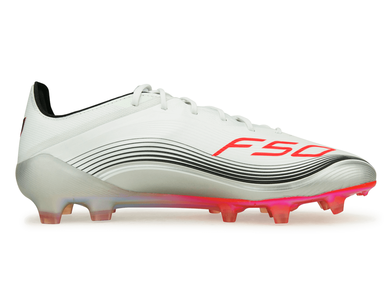 adidas Men's F50 Elite Messi FG White/Red/Silver