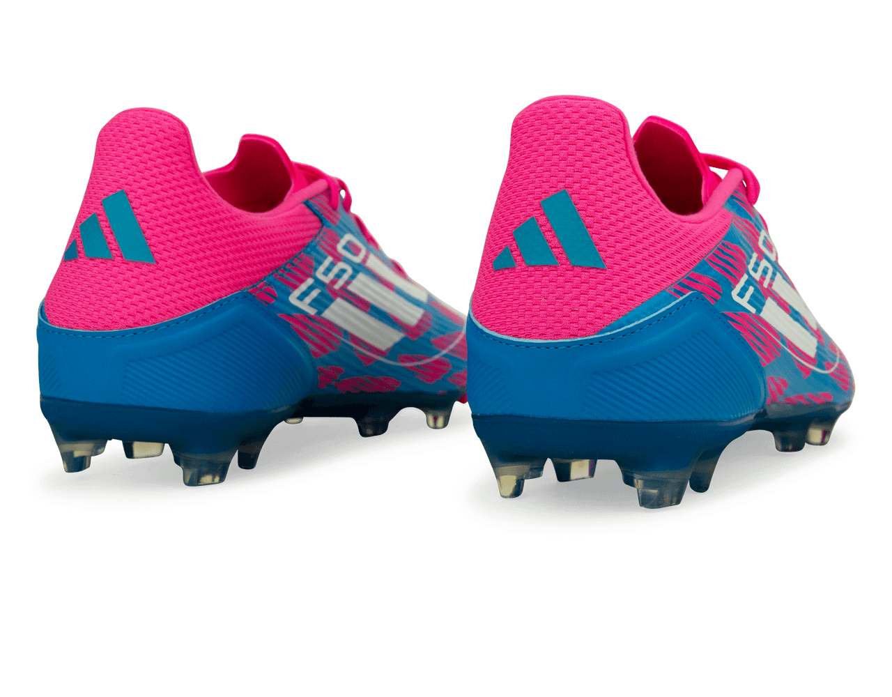 adidas Men's F50 League FG/MG Blue/White/Pink