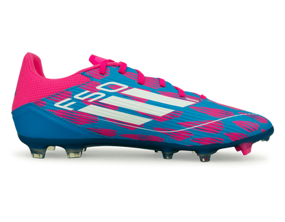 adidas Men's F50 League FG/MG Blue/White/Pink