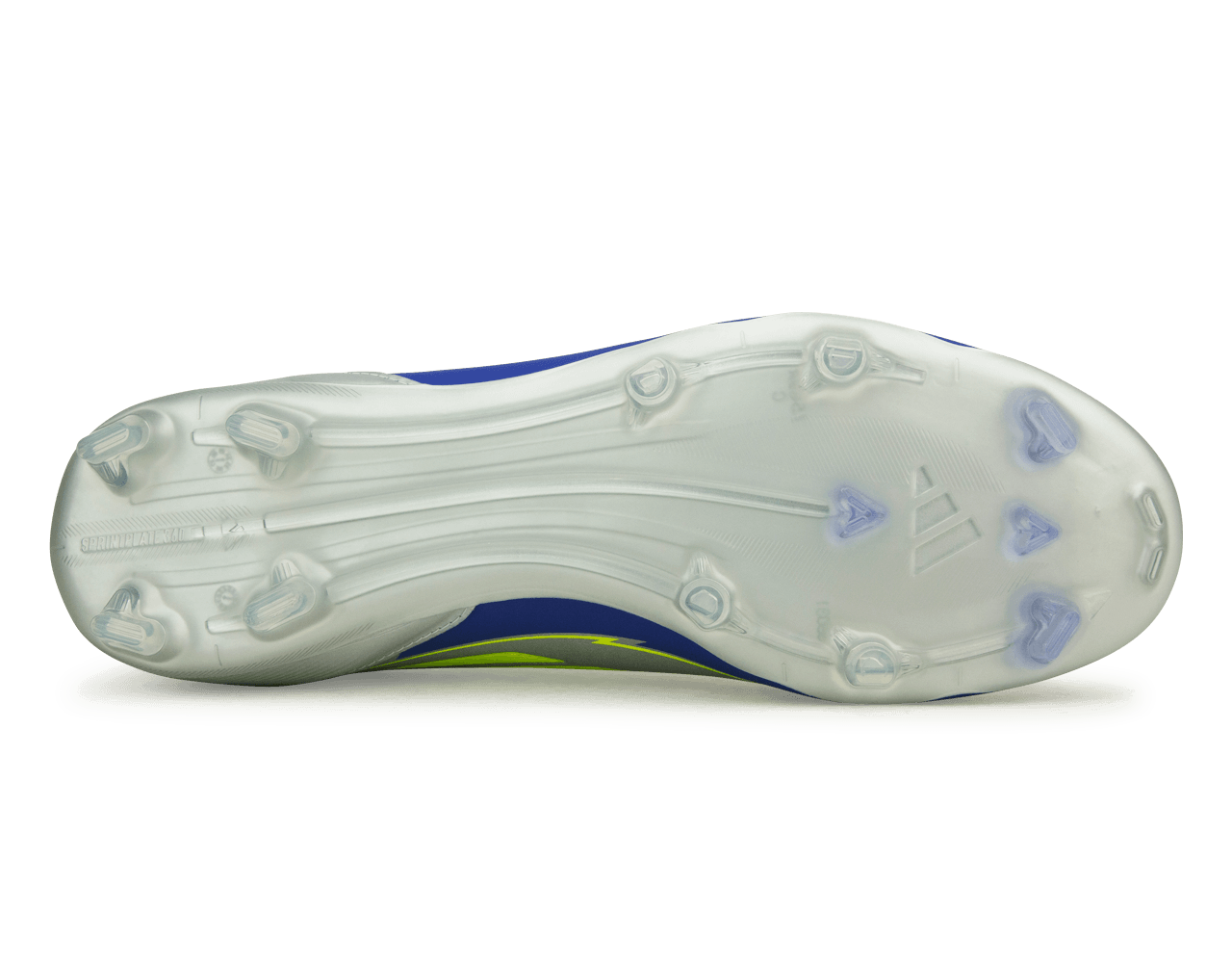 adidas Men's F50 League Messi FG/MG Silver/Volt/Blue
