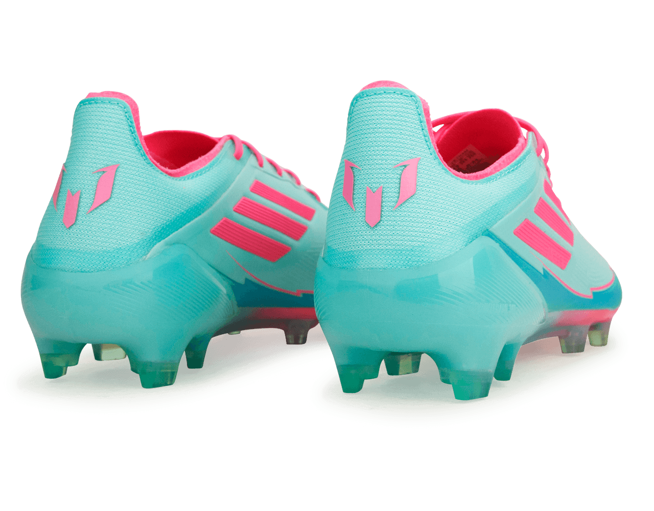 adidas Men's F50 Elite Messi FG Flash Aqua/Pink