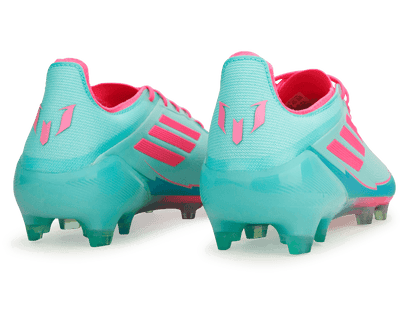 adidas Men's F50 Elite Messi FG Flash Aqua/Pink