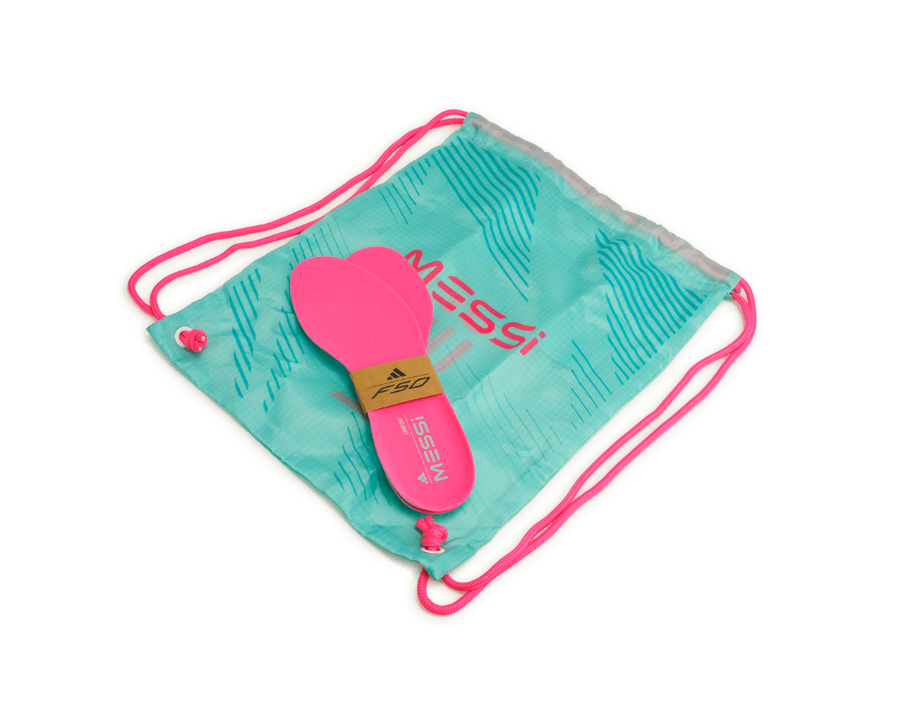 adidas Men's F50 Elite Messi FG Flash Aqua/Pink