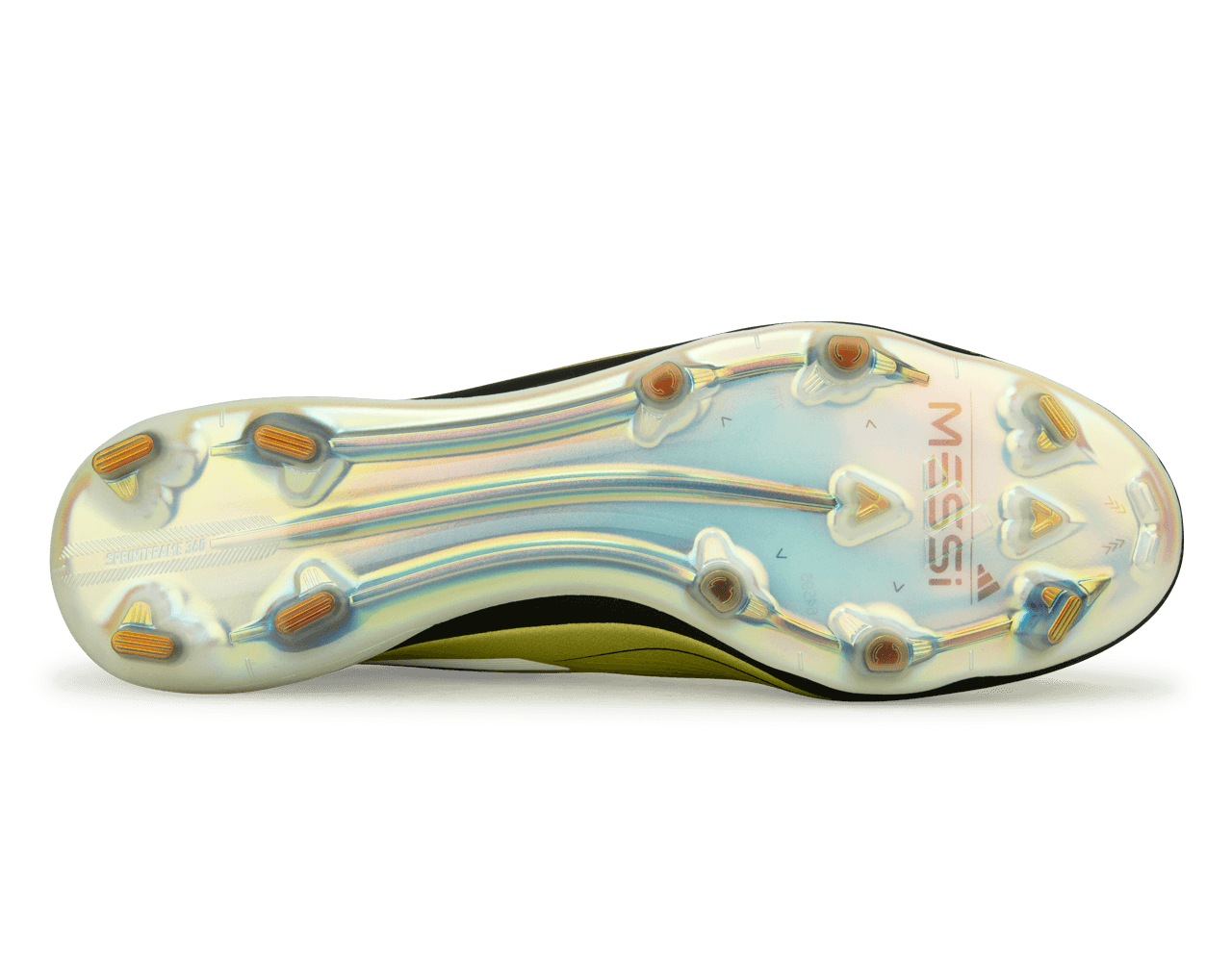 adidas Men's F50 Elite Messi FG Gold/Black/White