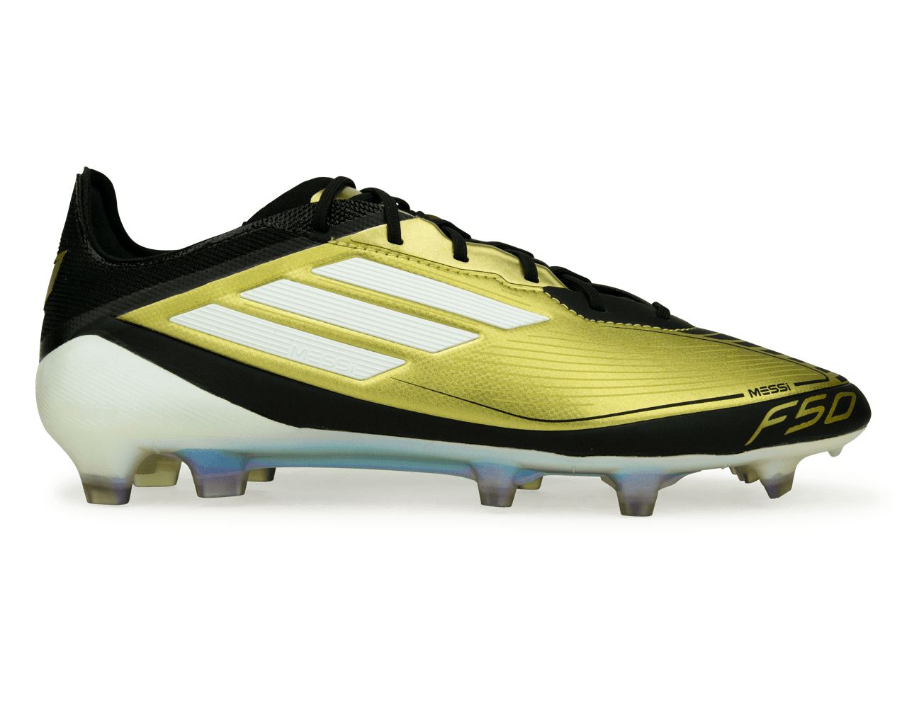 adidas Men's F50 Elite Messi FG Gold/Black/White