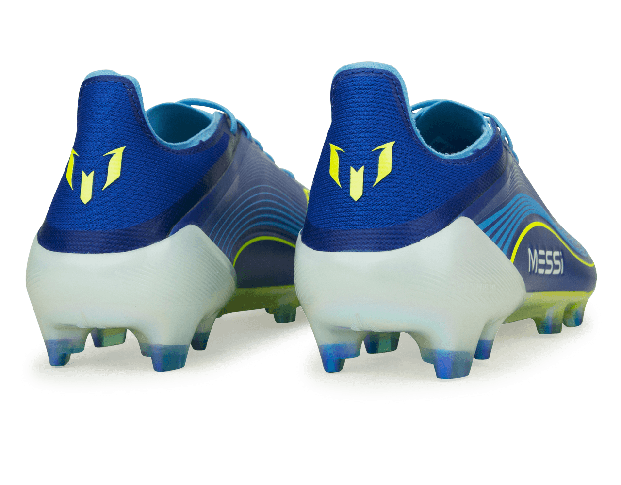 adidas Men's Messi F50 Elite FG Sea Blue/Solar Yellow