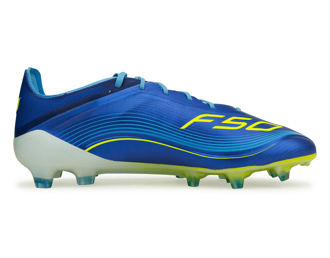 adidas Men's Messi F50 Elite FG Sea Blue/Solar Yellow