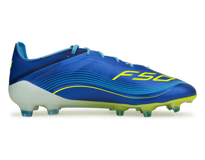 adidas Men's Messi F50 Elite FG Sea Blue/Solar Yellow