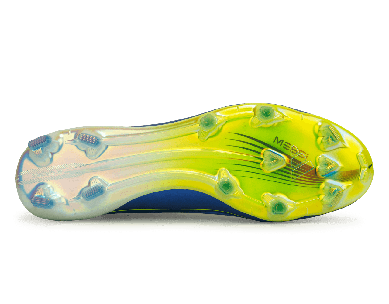 adidas Men's Messi F50 Elite FG Sea Blue/Solar Yellow