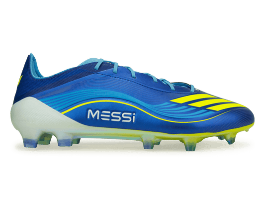 adidas Men's Messi F50 Elite FG Sea Blue/Solar Yellow