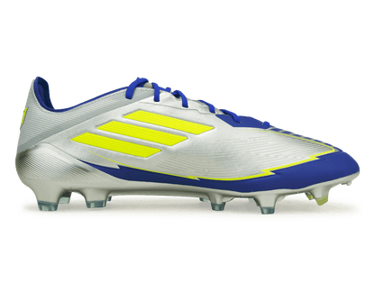 adidas Men's F50 Elite Messi FG Silver/Volt/Blue