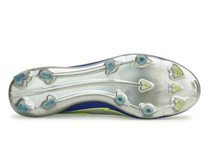 adidas Men's F50 Elite Messi FG Silver/Volt/Blue