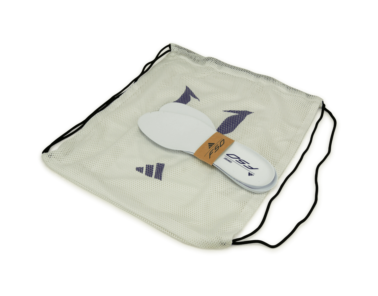 adidas Men's F50 Elite Messi FG White/Black/Purple