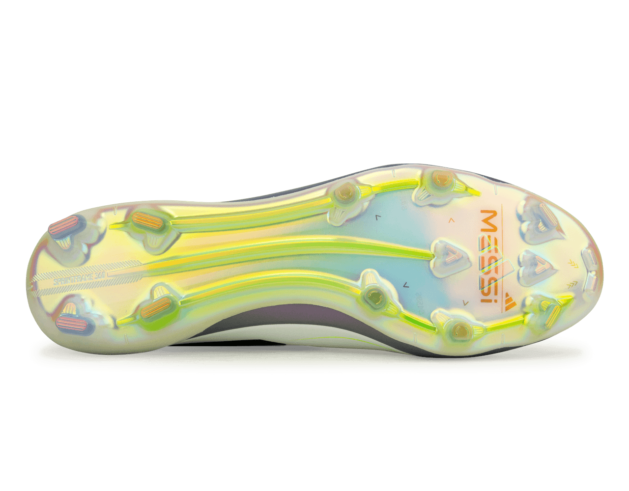 adidas Men's F50 Elite Messi FG White/Black/Purple