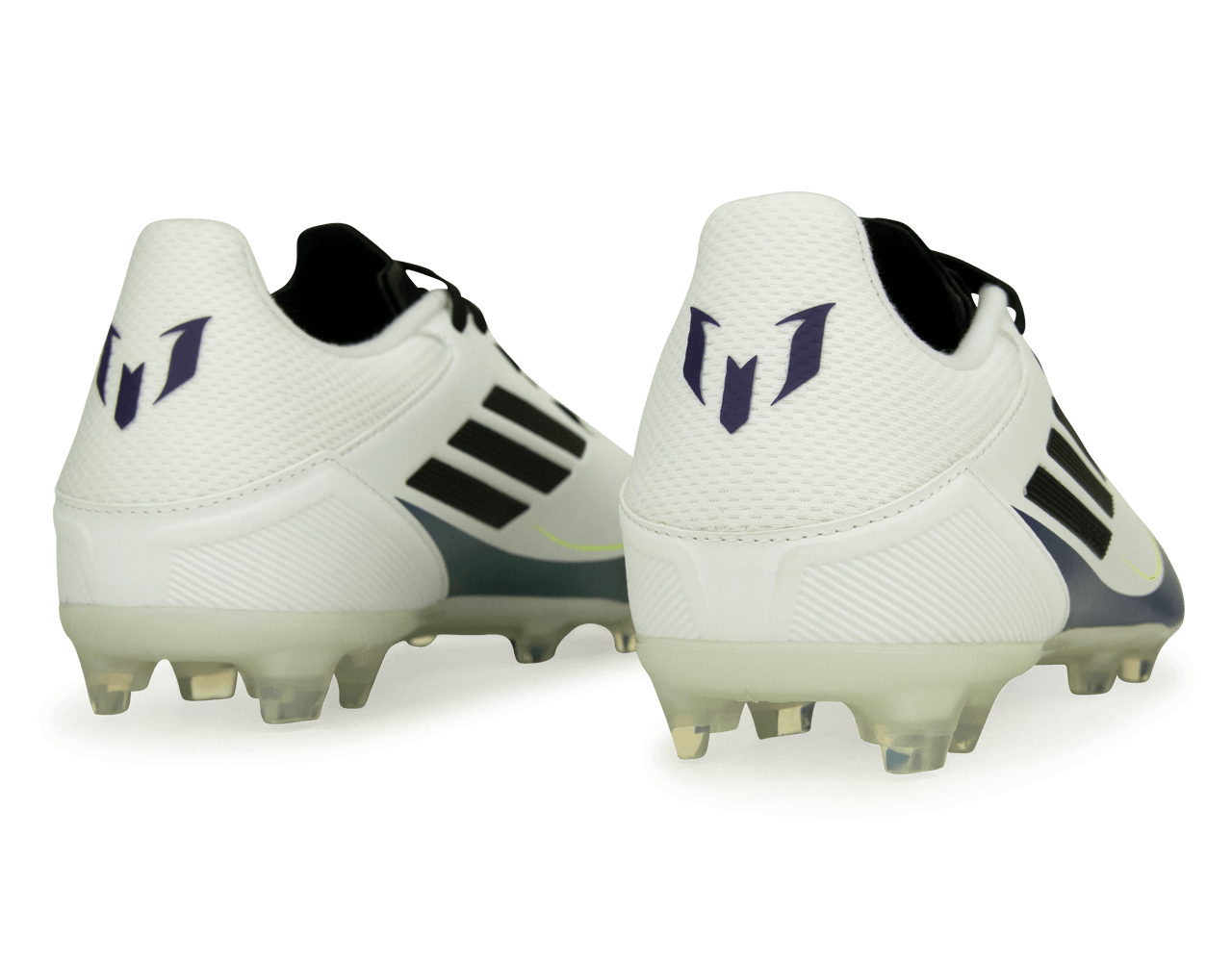 adidas Men's F50 League Messi FG/MG White/Black/Purple