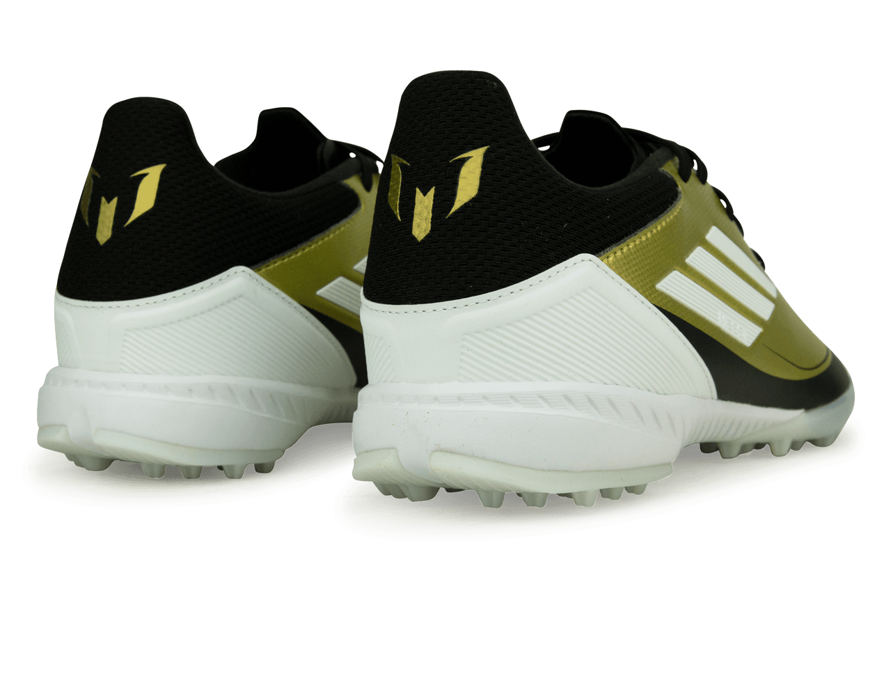 adidas Men's F50 League Messi TF Gold/White/Black