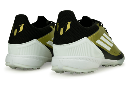 adidas Men's F50 League Messi TF Gold/White/Black