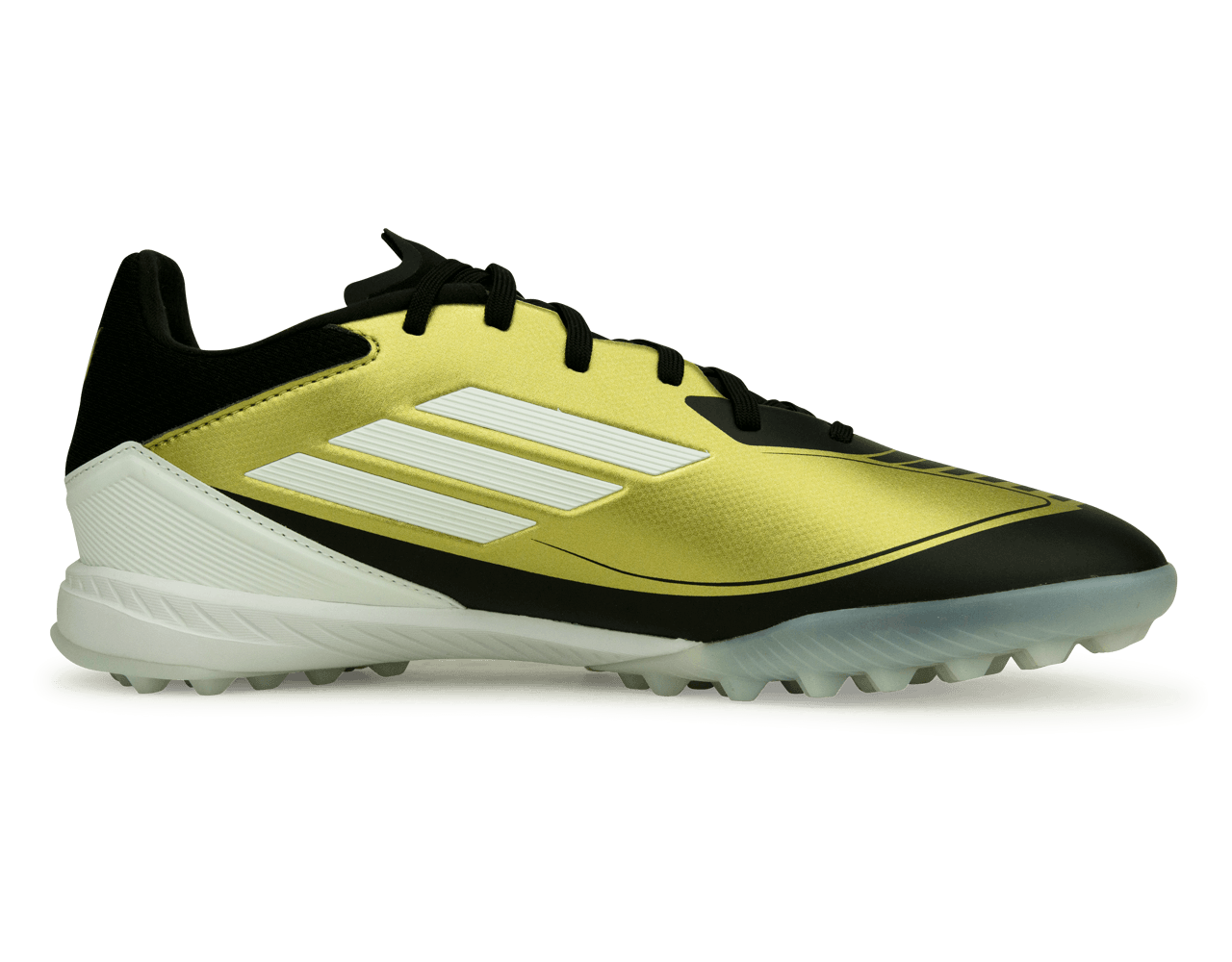 adidas Men's F50 League Messi TF Gold/White/Black