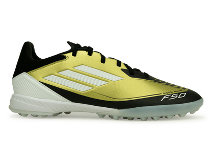 adidas Men's F50 League Messi TF Gold/White/Black
