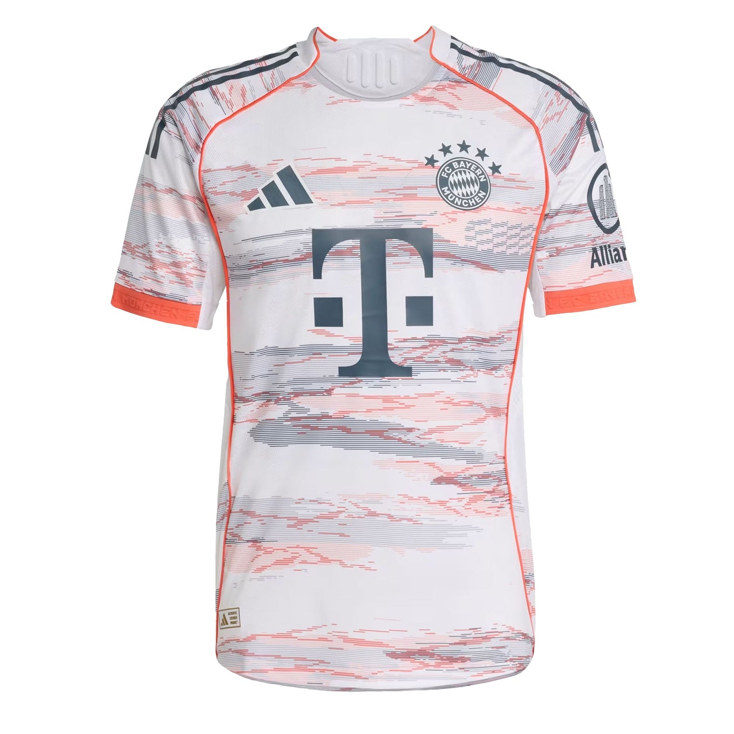 adidas Men's FC Bayern Munich 2025/26 Authentic Away Jersey White