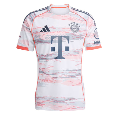 adidas Men's FC Bayern Munich 2025/26 Away Jersey White