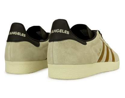 adidas Men's Gazelle MLS LAFC Linen/Gold Ochre