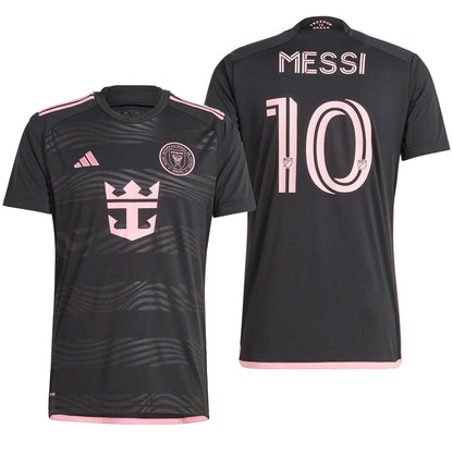 adidas Men's Inter Miami 2024/25 Away Jersey w/ Messi #10 Printing
