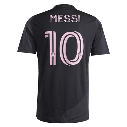 adidas Men's Inter Miami 2025/26 Authentic Away Jersey w/Messi #10 Printing