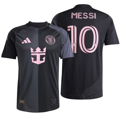 adidas Men's Inter Miami 2025/26 Authentic Away Jersey w/Messi #10 Printing