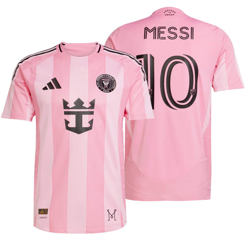 adidas Men's Inter Miami 2025/26 Authentic Home Jersey w/ Messi #10 Printing