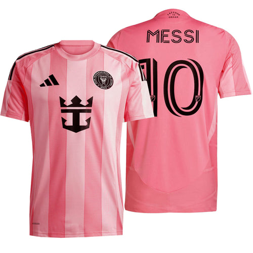 adidas Men's Inter Miami 2025/26 Home Jersey w/ Messi #10 Printing