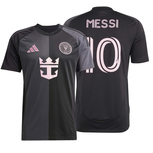 adidas Men's Inter Miami 2025/26 Away Jersey w/ Messi #10 Printing