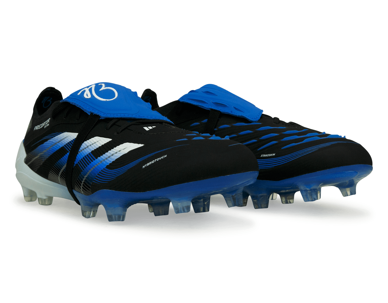 adidas Men's Jude Bellingham Predator Elite Foldover Tongue FG Black/Blue