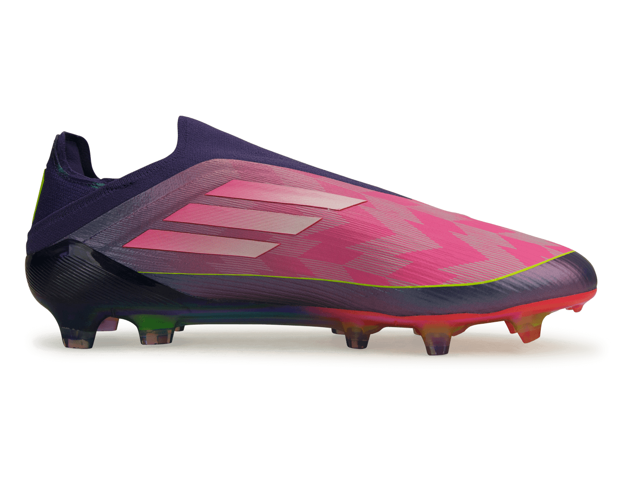 adidas Men's Lamine Yamal F50 Elite Laceless FG Purple/Lemon