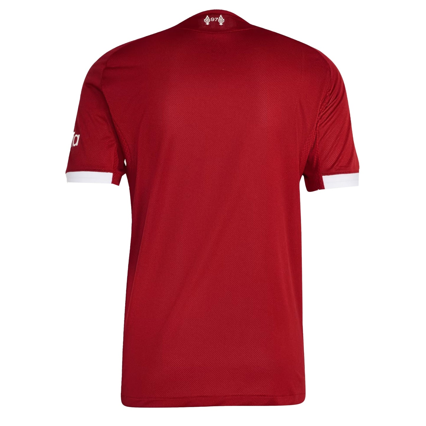 adidas Men's Liverpool 2025/26 Authentic Home Jersey Strawberry Red