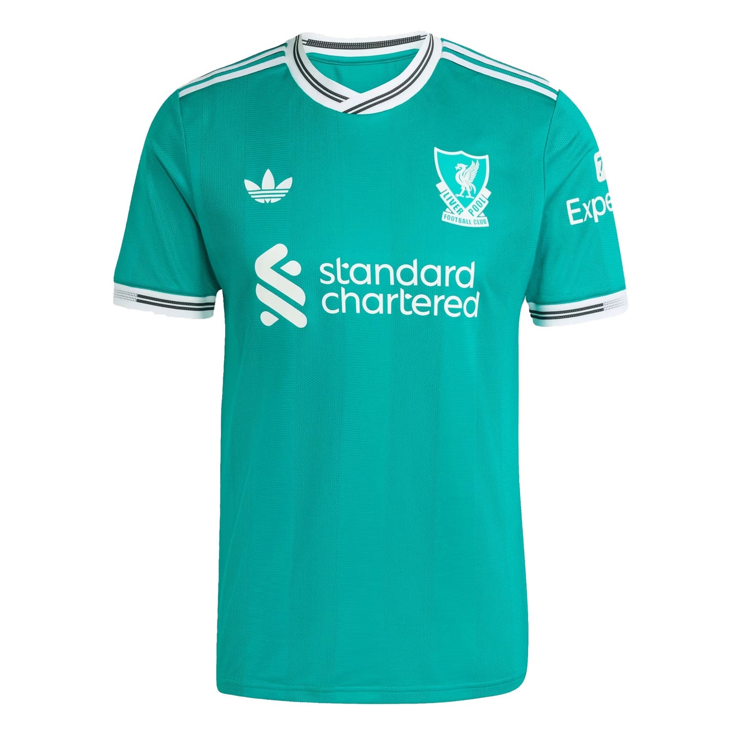adidas Men's Liverpool 2025/26 Authentic Third Jersey Green/White
