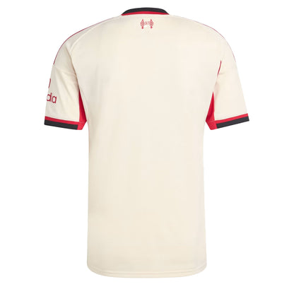 adidas Men's Liverpool 2025/26 Away Jersey Wonder White