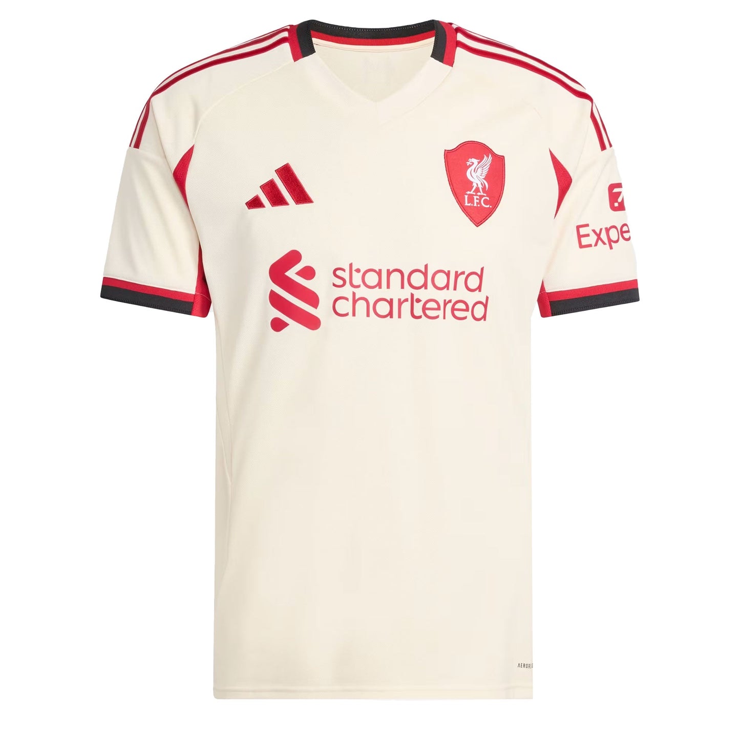adidas Men's Liverpool 2025/26 Away Jersey Wonder White