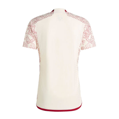 adidas Men's Mexico 2022/23 Authentic Away Jersey Wonder/White