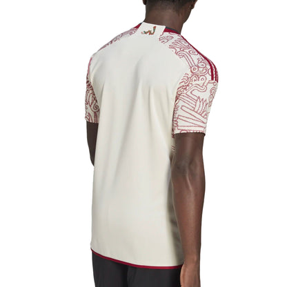 adidas Men's Mexico 2022/23 Away Jersey Wonder/White